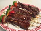 108. Teriyaki Beef Steak on a Skewer (4)