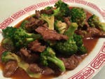 701. Beef with Broccoli in a brown sauce