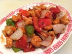 805. Shrimp with Garlic Sauce